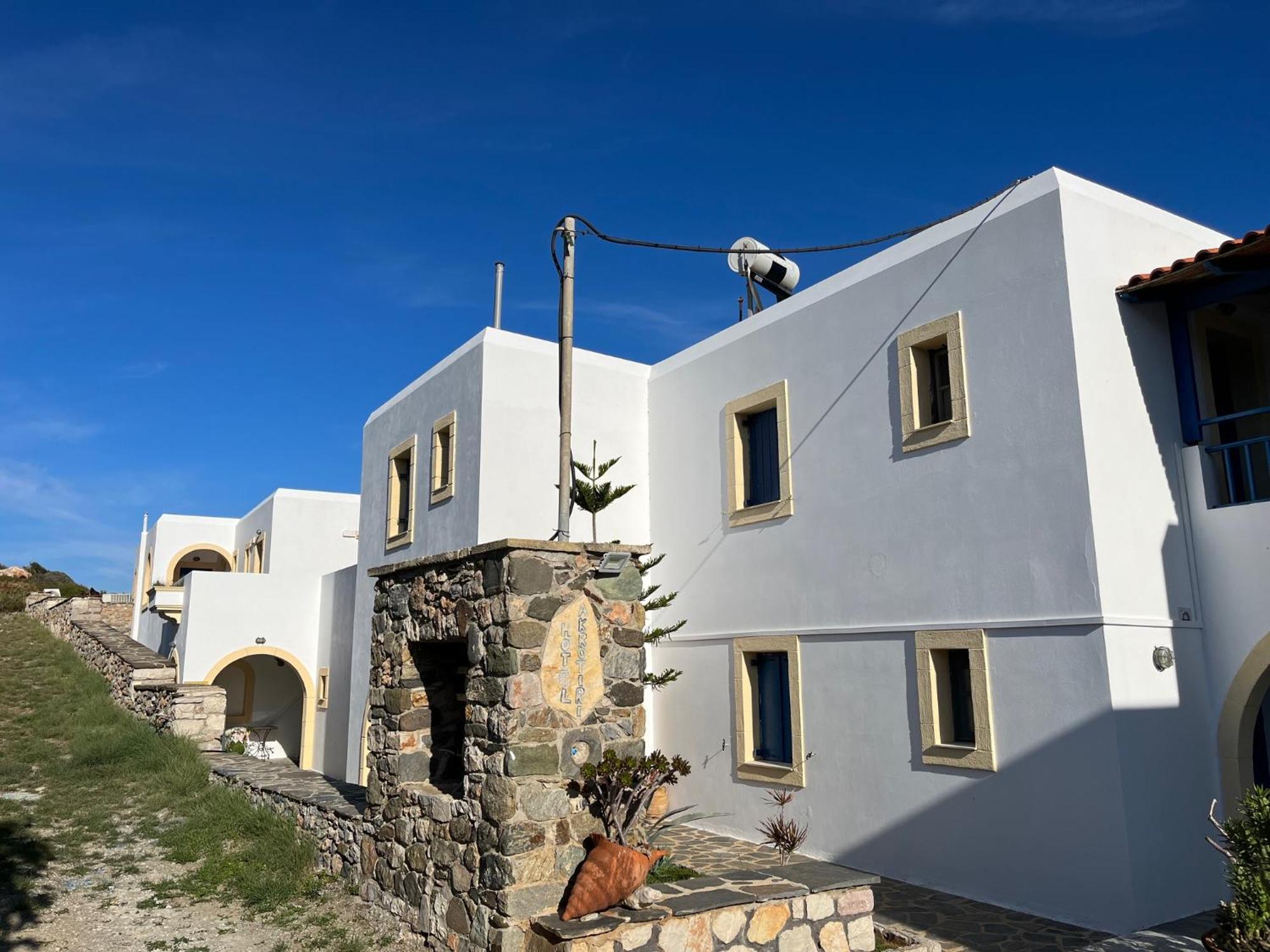 Platia Ammos Ξενοδοχειο Ακρωτηρι酒店 外观 照片